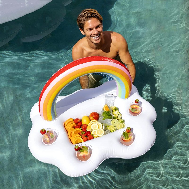 Countertop Mini Inflatable Rainbow Cloud Inflatable Floating Mini-Bar (WSMB Rainbow) – Prosun